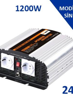 CARSPA 1200W-24V MODİFİYE SİNÜS İNVERTER